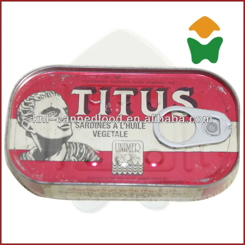 Canned Sardine Tin Can In Vegetable Oil 125gx50tins Buy Sardine Tin