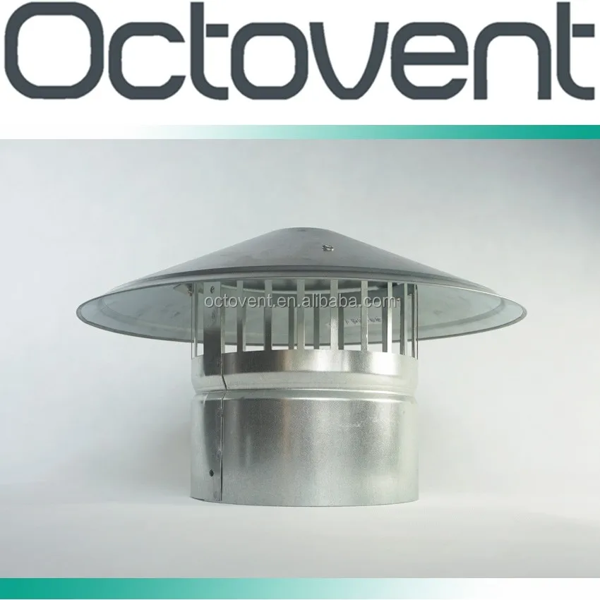 High Quality Hvac System Air Conditioning Galvanized Steel Roof Cowl