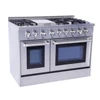 48" Electric Range w/Convection Oven 6 Sealed Burners