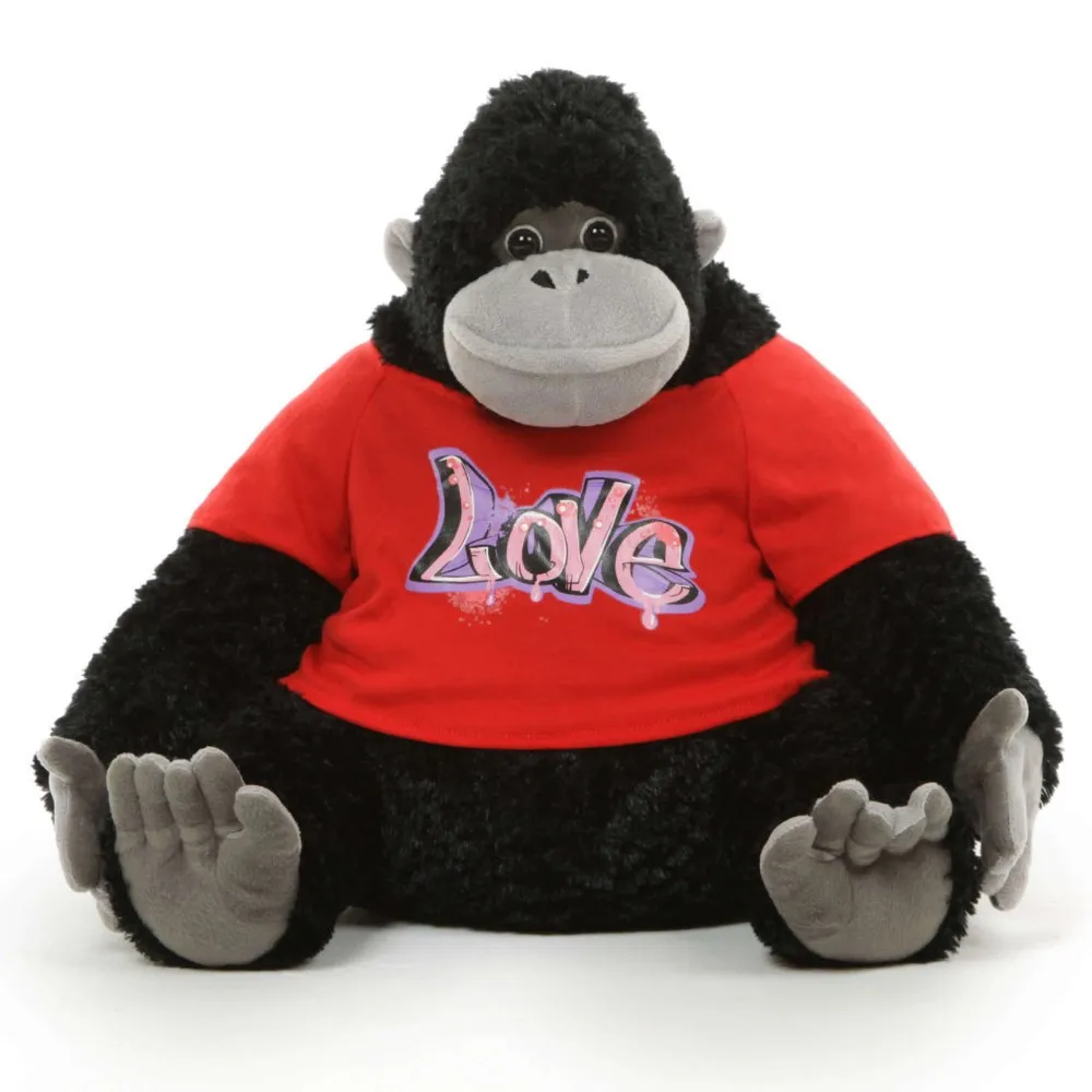 life size stuffed gorilla