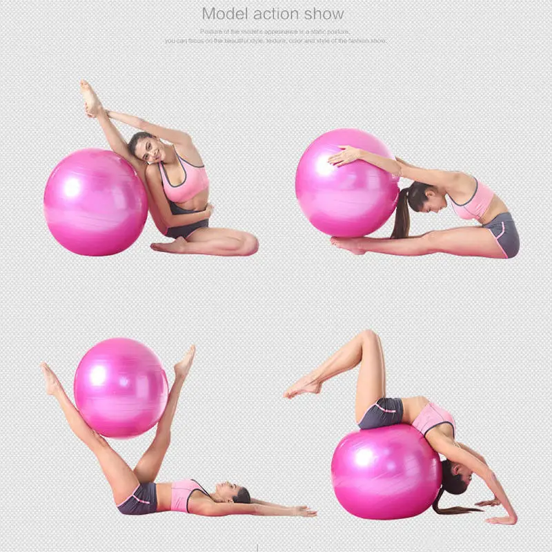 Pilates Ball Pink girl