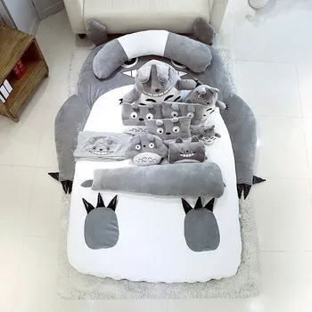 big plush bed