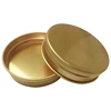 64.5mm 410 Gold Aluminum Standard Range Rolled Edge Screw Cap
