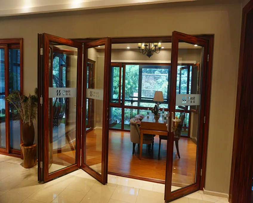 product-Zhongtai-Simple design aluminum glass bi-folding door for housecommercial-img