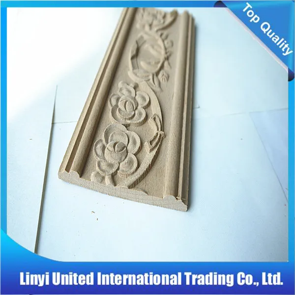 carved decorative wood frame , house wood moldings, embossed furniture wood frame