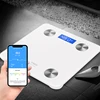 Jinhua Factory 400lb Electronic Weighing Body Analysis Scale Weight Sensitive Bluetooth Digital Monitor Apple Health Google Fit