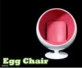 ZY Toys 1 6 Chair Furniture Model Toys Special White Space Egg Chair For 12 Figure