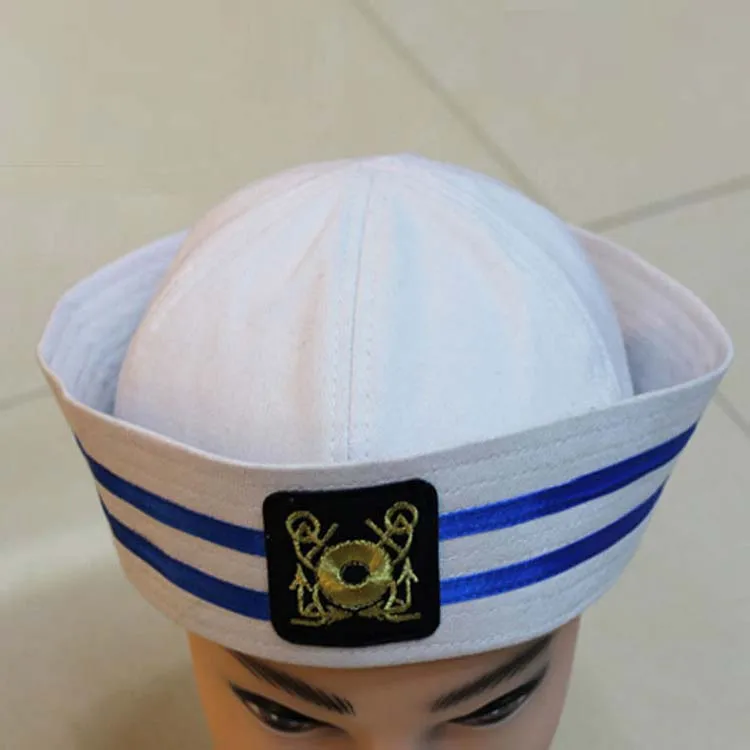 navy blue sailor hat