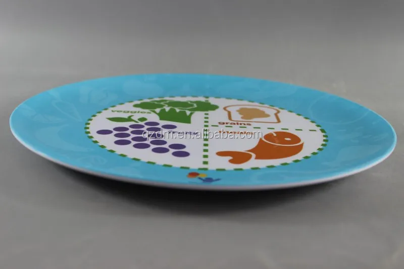 Food Garde Melamine Dinner Plate Custiom Print