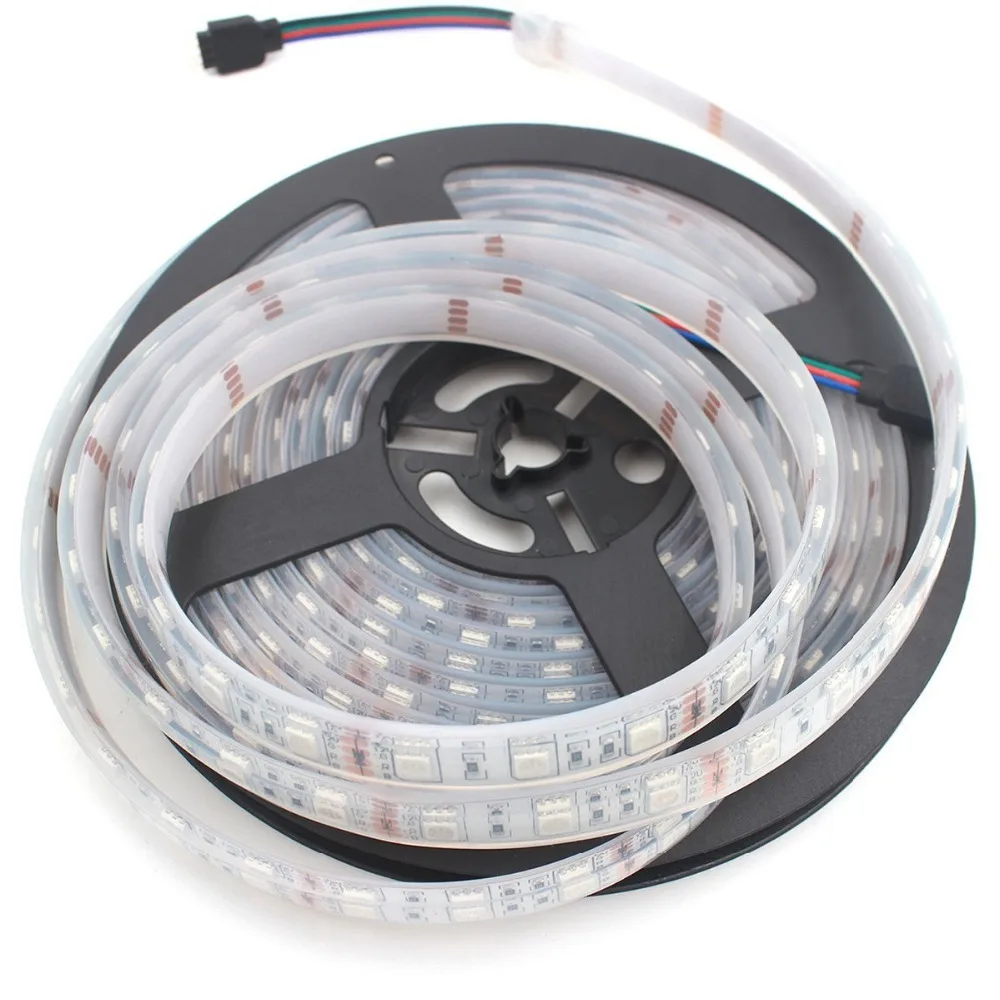 5M 16.4ft 12V IP68 5050 RGB Underwater LED Strip Light for Swimming Pool