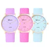 Promotion Free Shipping New Fashion Simple Style Temperature Change Color Women Watch Sun UV Color Quart Watch LLW059