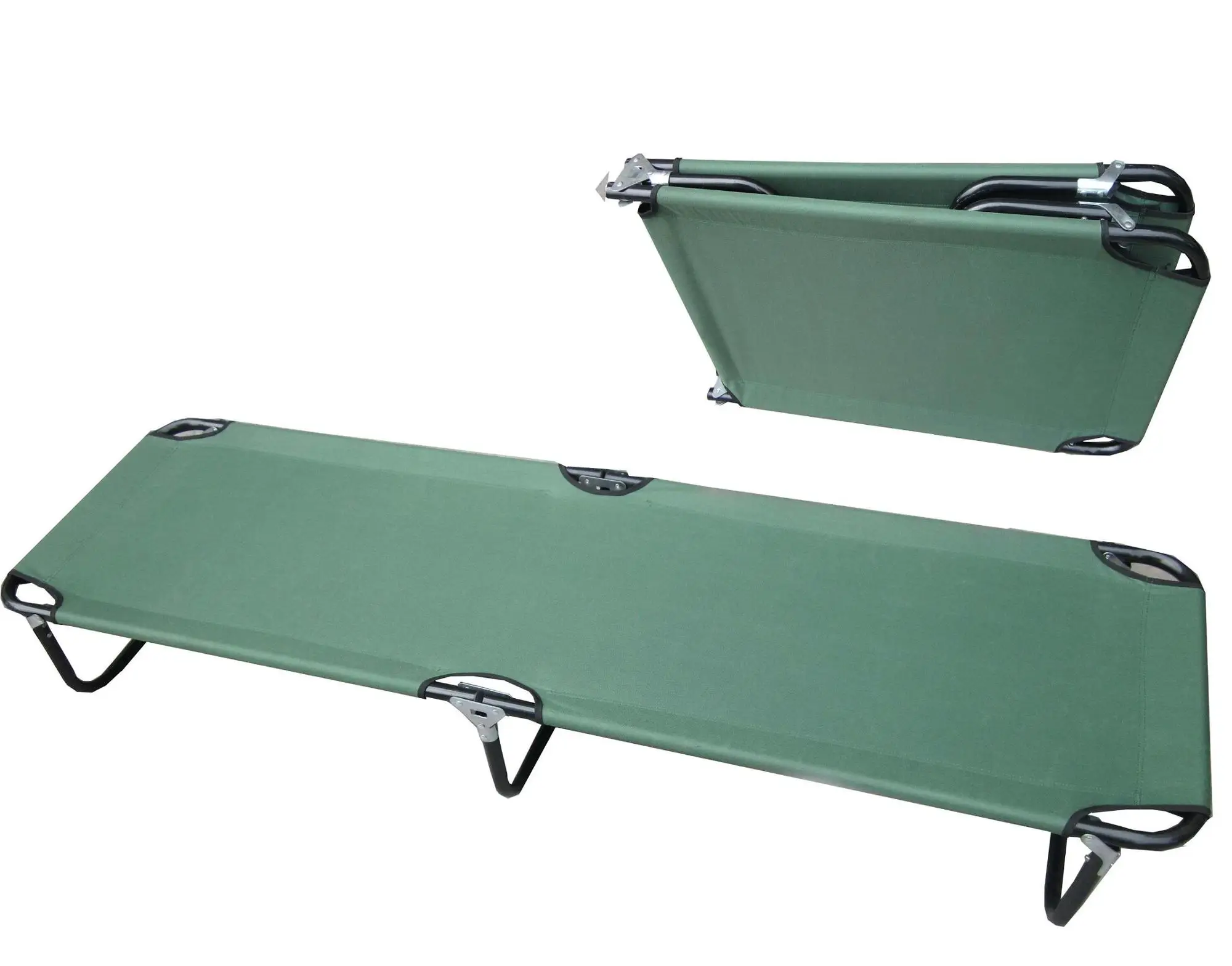 lightweight cheap military portable metal folding camp bed