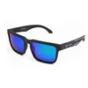 Mirrored lens black big frame top-rated fashion sunglasses