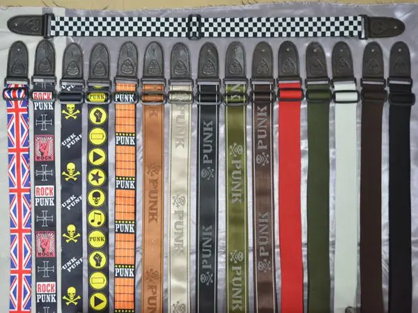 punk guitar strap