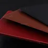 genuine real red cow leather flip tablet cover case,leather holster for ipad mini 3/2/1