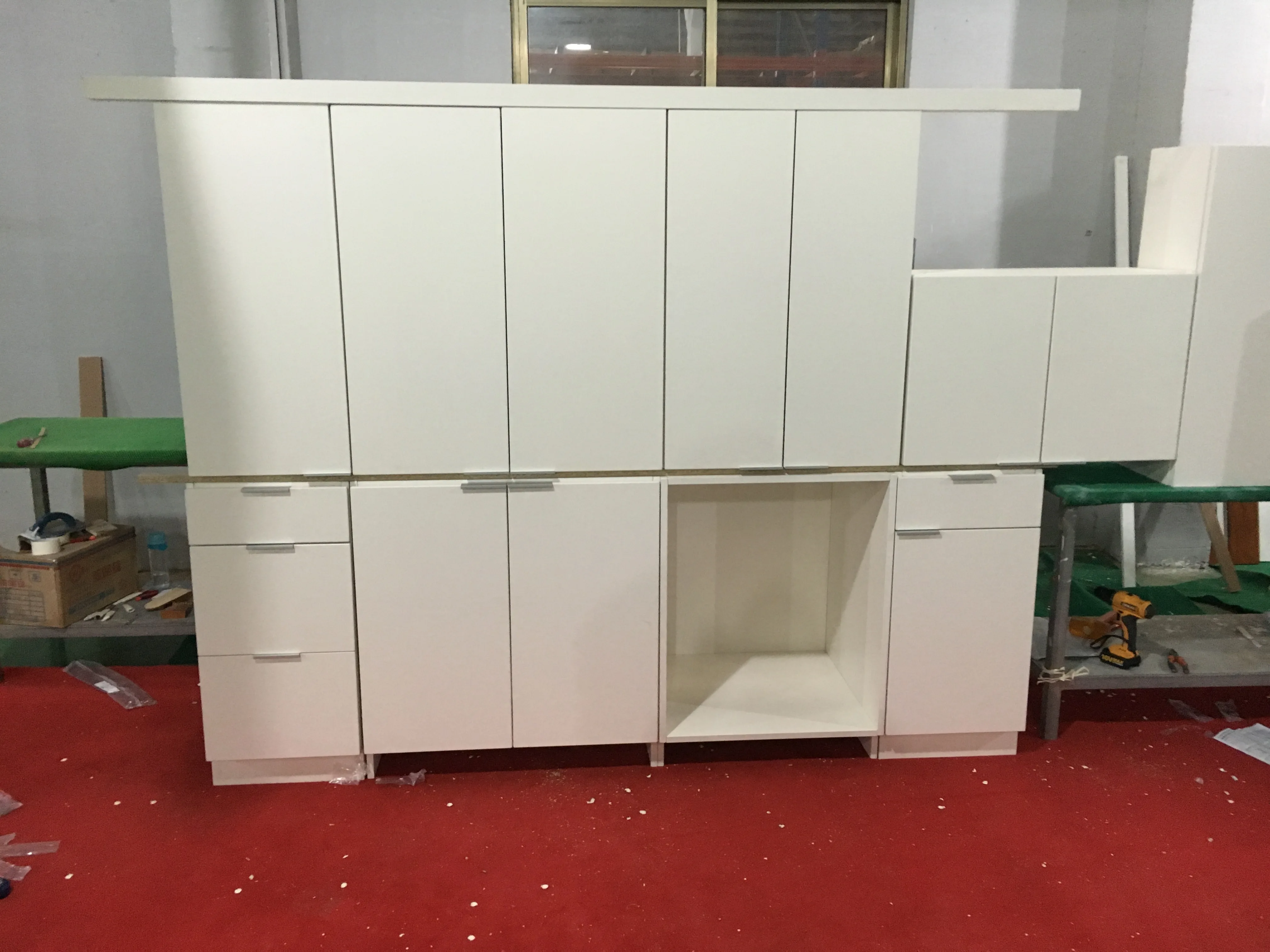 Modern Upright Fireproof Laminate Kitchen Design Buy