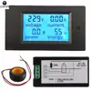 Lonten NEW 100A 22000W Power Monitor Module AC Meter Panel 45-65Hz Test Voltage AC 80-260V
