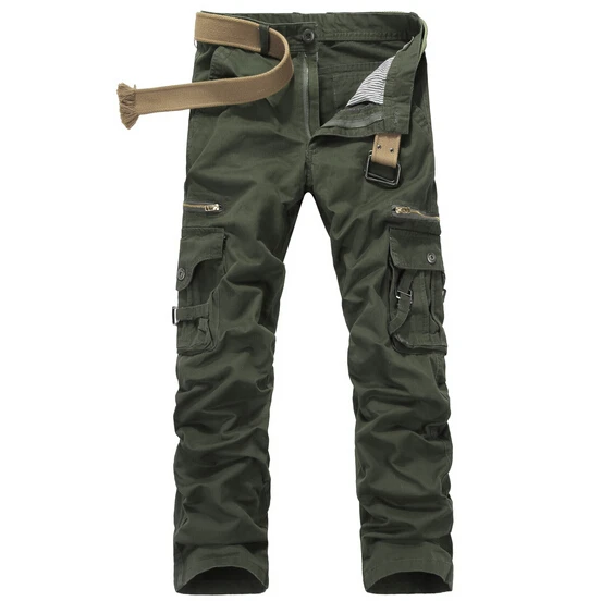 Yayu Mens Classic Joggers Sport Zipper Pockets Pants