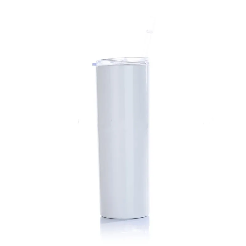 Multicolor New Double Wall Stainless Steel Vacuum OEM 20oz Skinny Tumbler