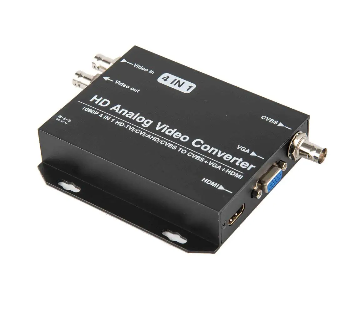 720p//1080p Portta AHD Converter AHD To HDMI CVBS VGA Component AHD Converter Upscaler