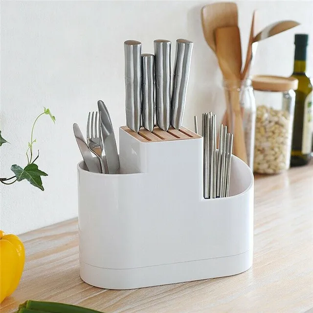 Kitchen Countertop Tableware Chopstick Spoon Knife Storage