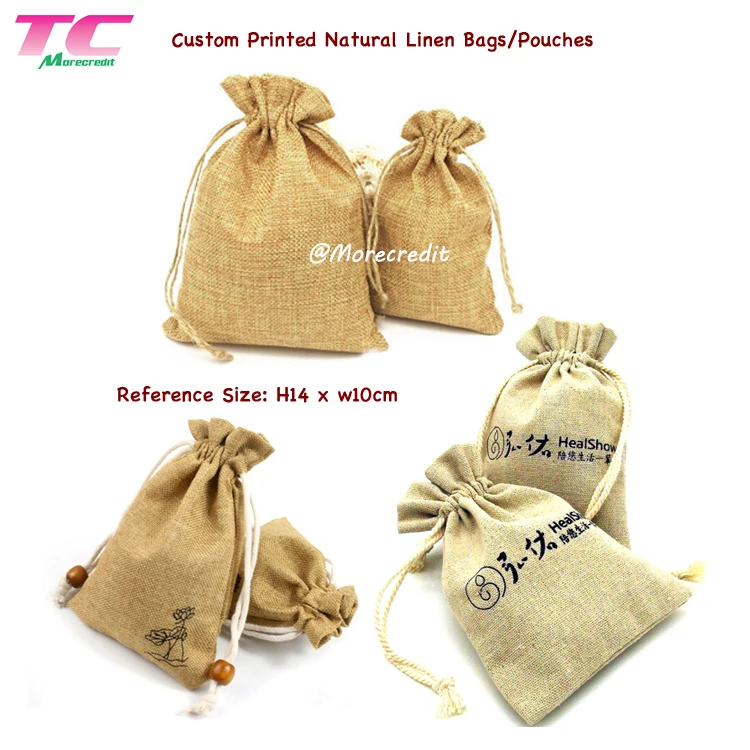 Linen Jewelry bag -2