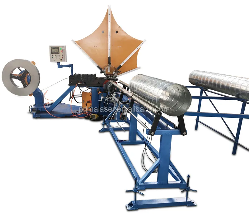 spiral ducting machine