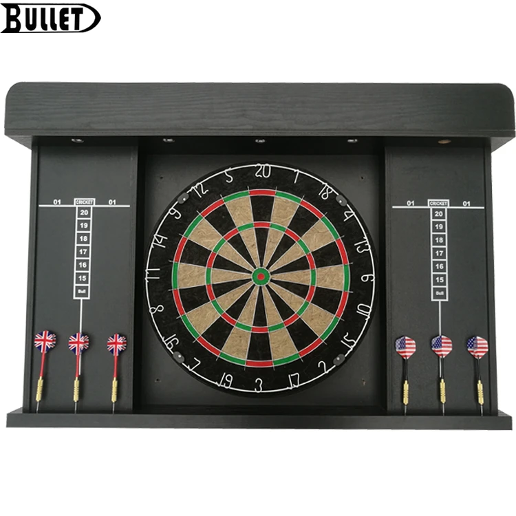 Promoted Oem Dartboard Cabinet Set With Led Buy Wood Dartboard