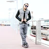 /product-detail/wholesale-man-streetwear-leather-sleeve-motorcycle-denim-jacket-60803179109.html