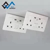 Manufacturer Supply 13A 250V Dual USB 5V 2.1A Outlet Standard UK Plug Wall Switch And Socket