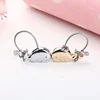 Amazon Hot Selling Couple Dolphin Keychains Kissing Whale Couples/Lovers Sweet Kissing One Pair of Whale Keychain