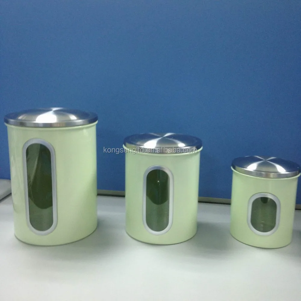 Ss Canister With Airtight Acrylic Lid & Clamp Buy Decorative Airtight