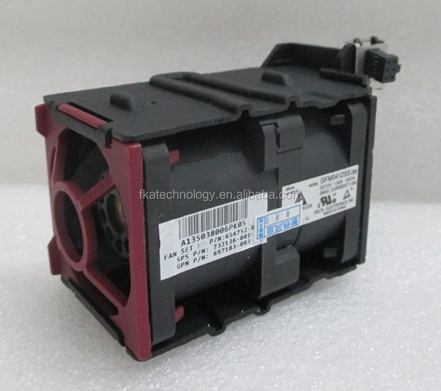 Lot of 8 x HP Proliant DL360p G8 Cooling Fan 654752-003 732136-001 697183-003