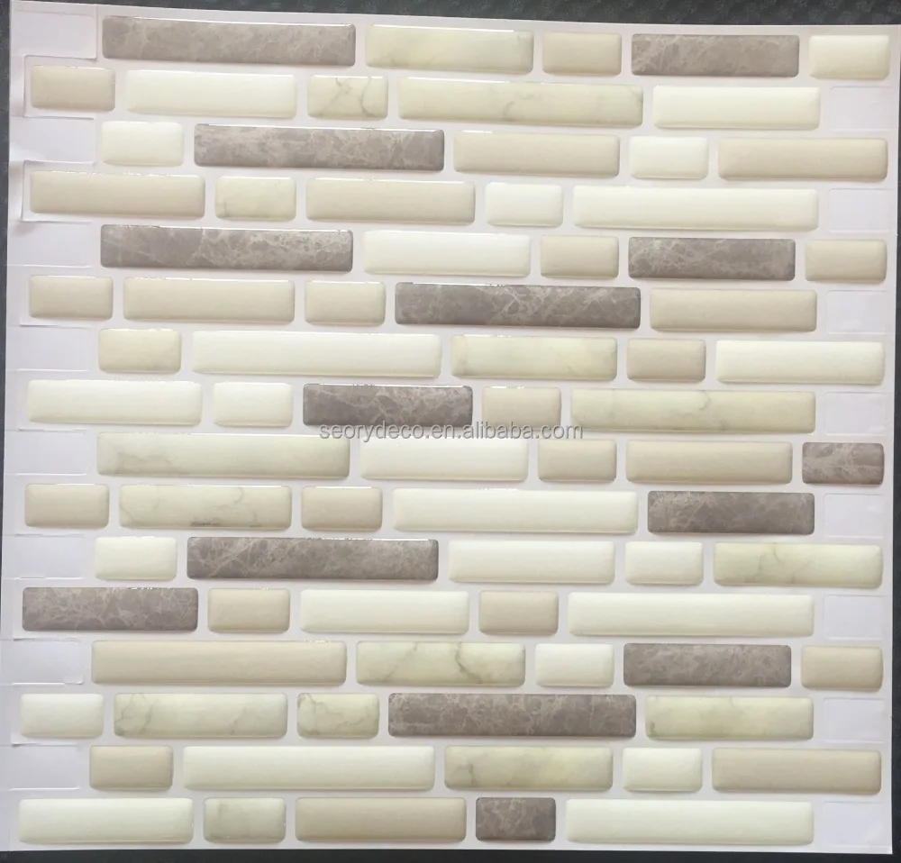Nieuwe ontwerp hot koop gemakkelijk diy home decoratieve wandtegel ... Muren ontwerp