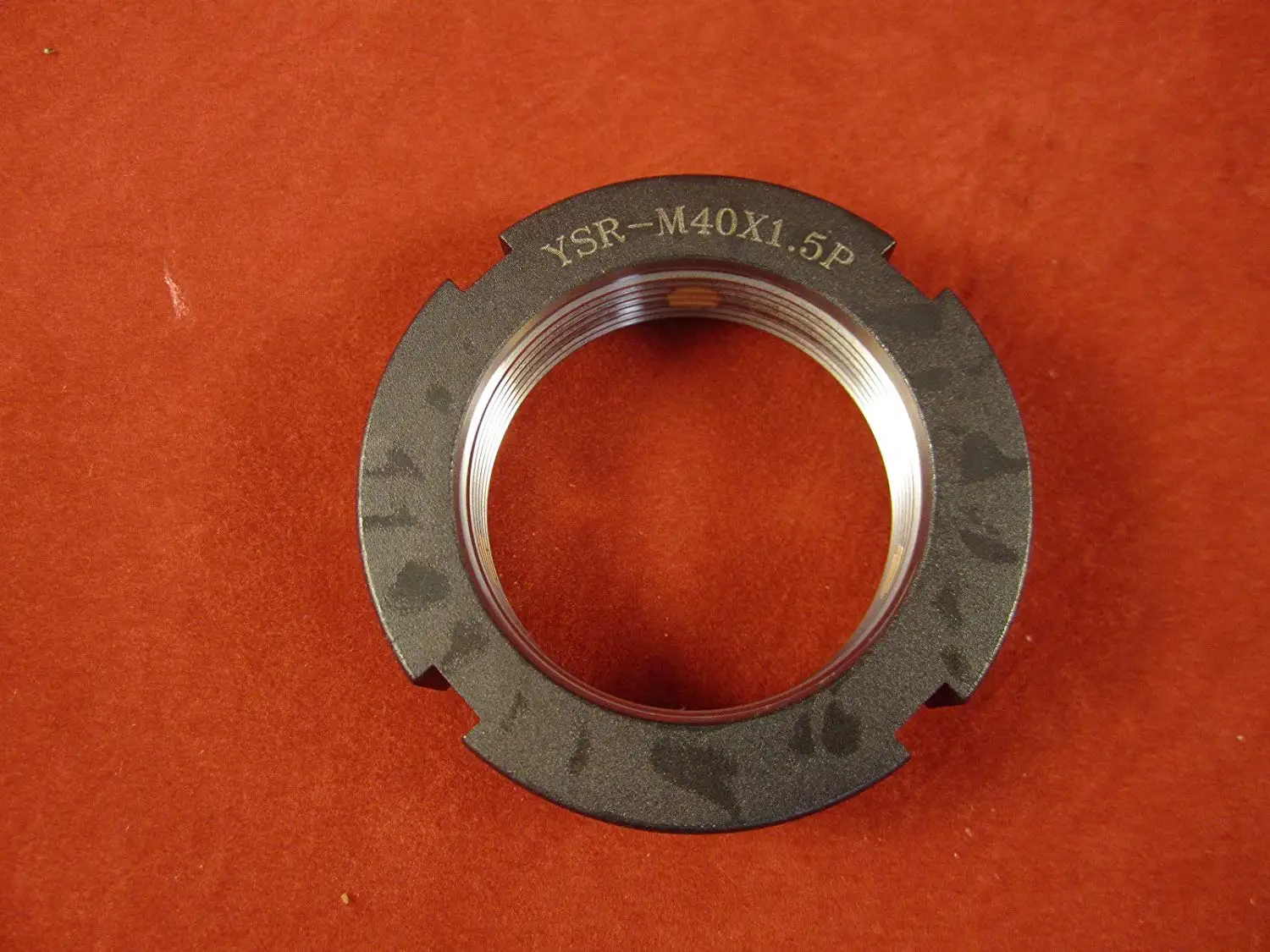 Grinding- Black Yinsh Precision Bearing Locknut YSR-M10x0.75P-1