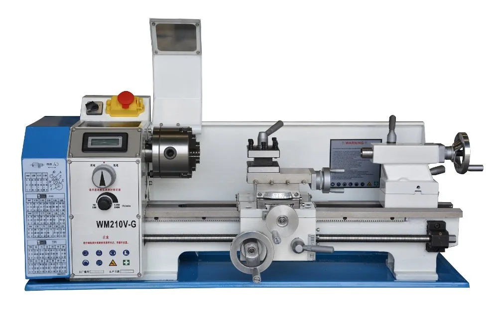 Diy Hobby Lathe Turno D210vg Horizontal Turning Machine Mini Lathe