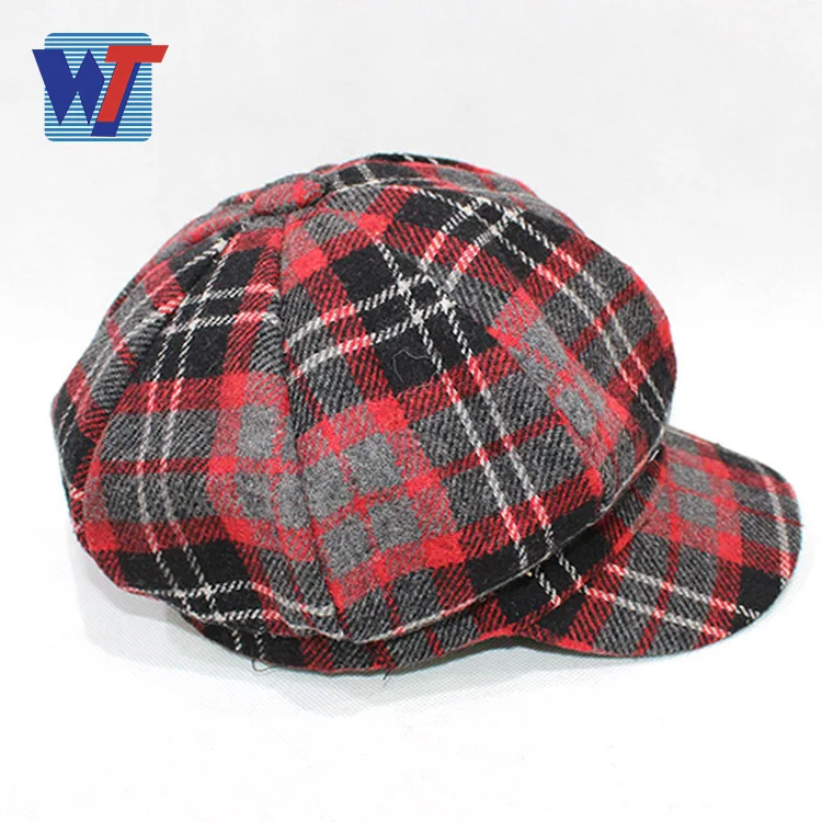 Plaid Newsboy Cap Men Cap For Wholesale Hat Buy Plaid Hat,Men Cap,Cap