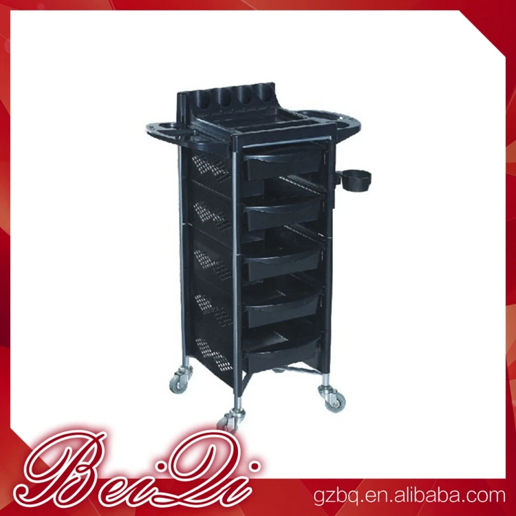 purple salon trolleys