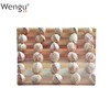 Shenghua Wholesale Top Quality Plastic Material Customized Printed Rectangle Table Mat