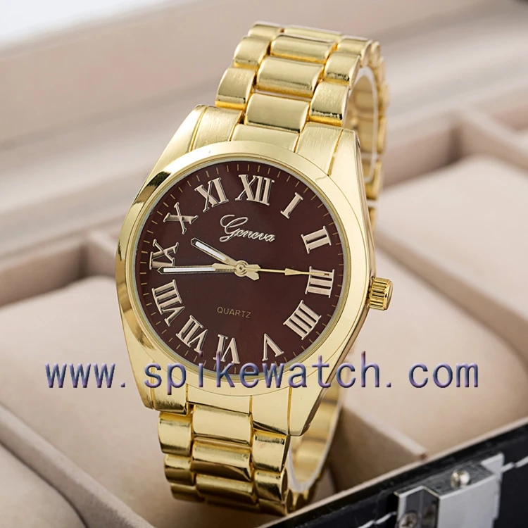 Promotional Price Quartz Analog Fake Gold Watches - Buy Fake Gold ...