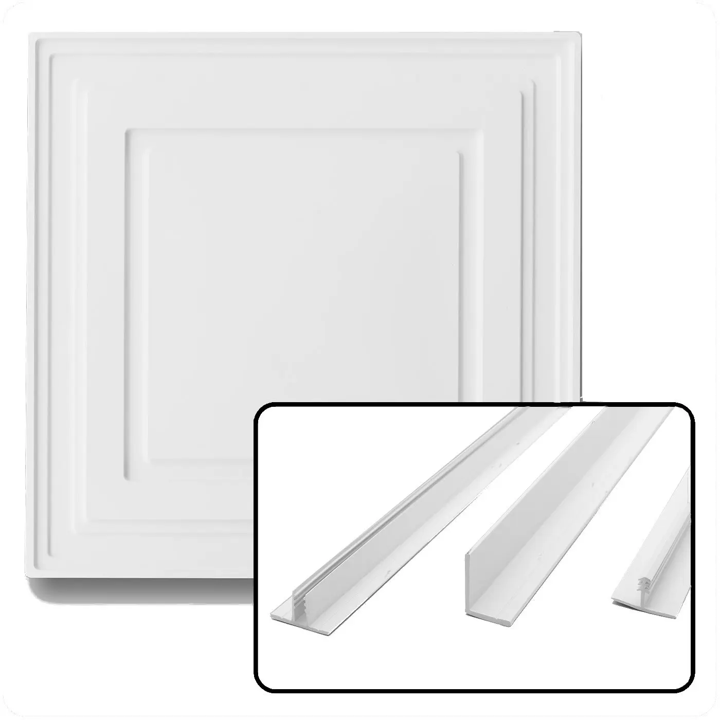 25 Year Warranty 2 X 2 Tile Carton Of 12 These 2x2 Drop Ceiling