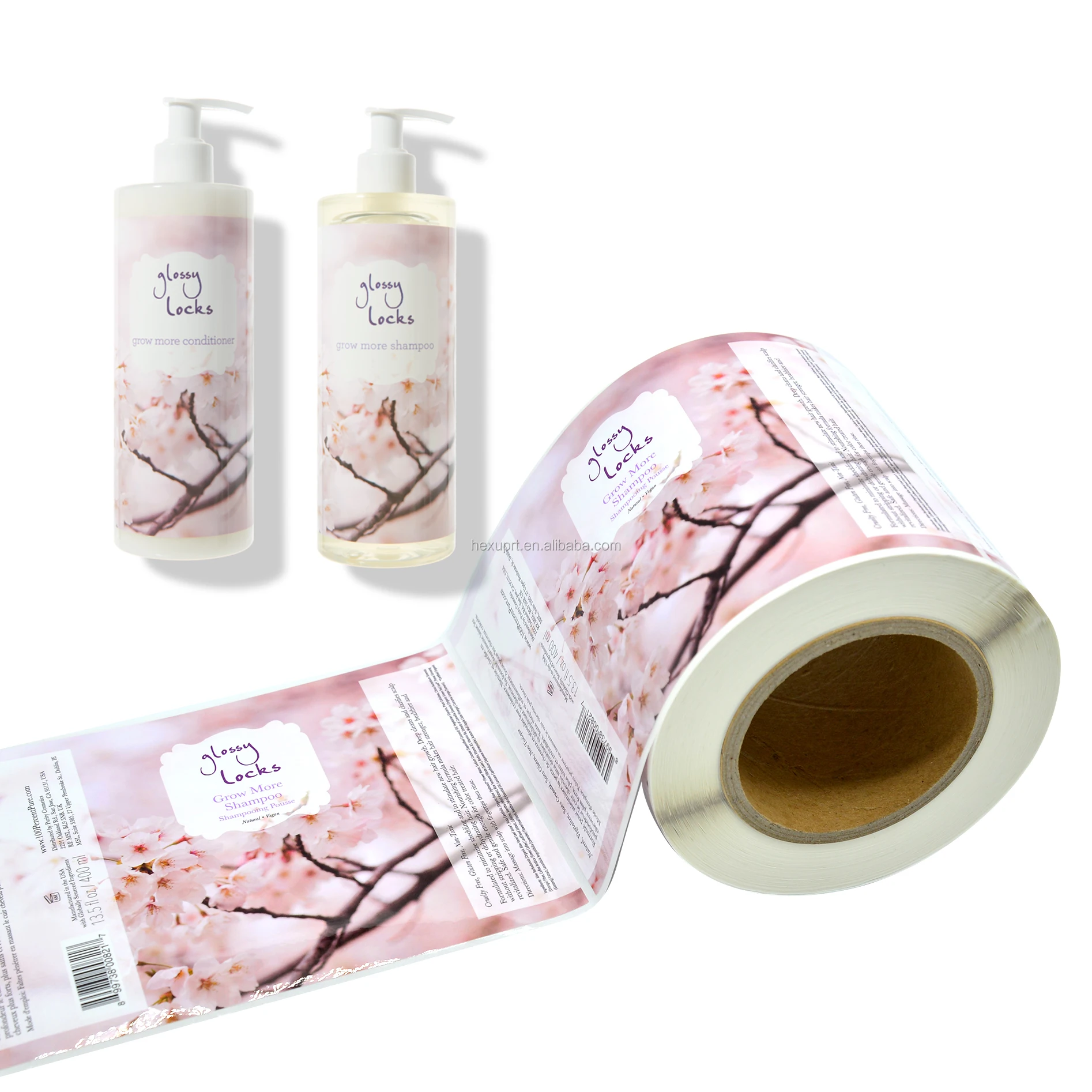 Custom Printed Label For Plastic Bottle,Private Label Cosmetic - Buy