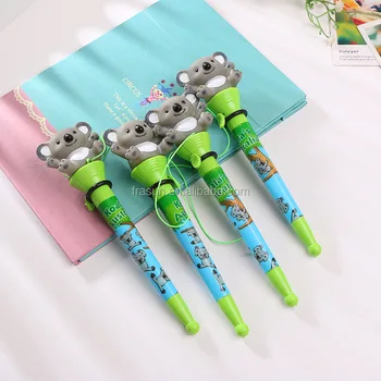 Creative Cartoon Novelty Office Stationery Jump Bear Pen Creative Cartoon Novelty Office Stationery Jump Bear Pen