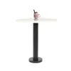 Meticulously Built Useful Commerical Furnishing Iron Coating Dining Table For Sale