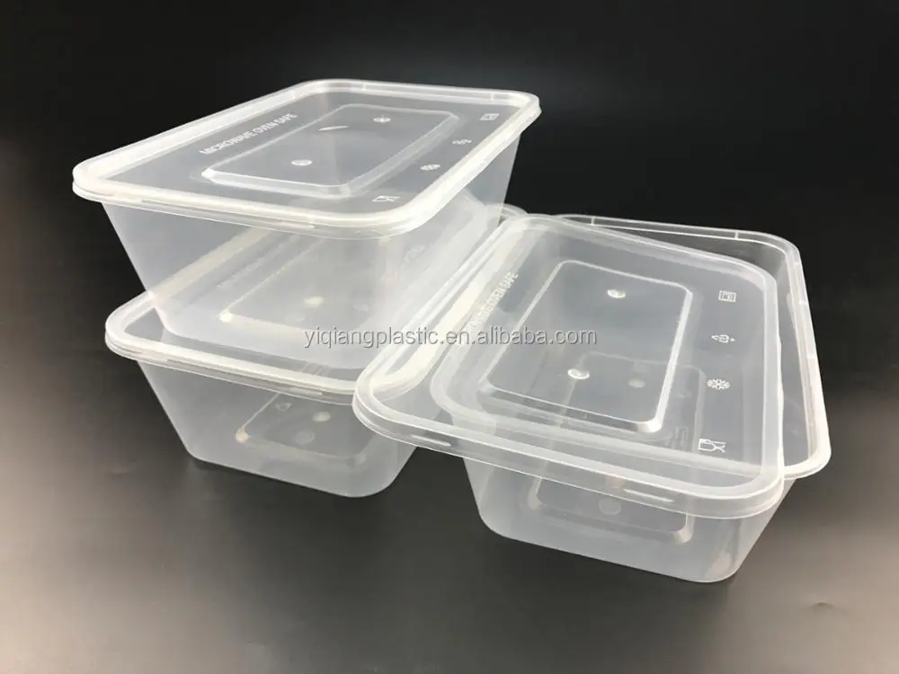 Disposable Yq476 1200ml Pp Clear Plastic Lunch Boxes - Buy Clear ...