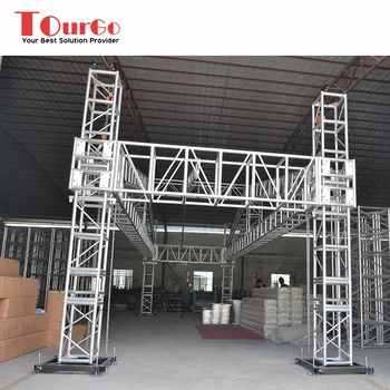Aluminum Exhibition Backdrop Lighting Truss Stage Roof For Display Tourgo Product On Aluminum Exhibition Backdrop Lighting Truss Stage Roof For Display Tourgo Product On