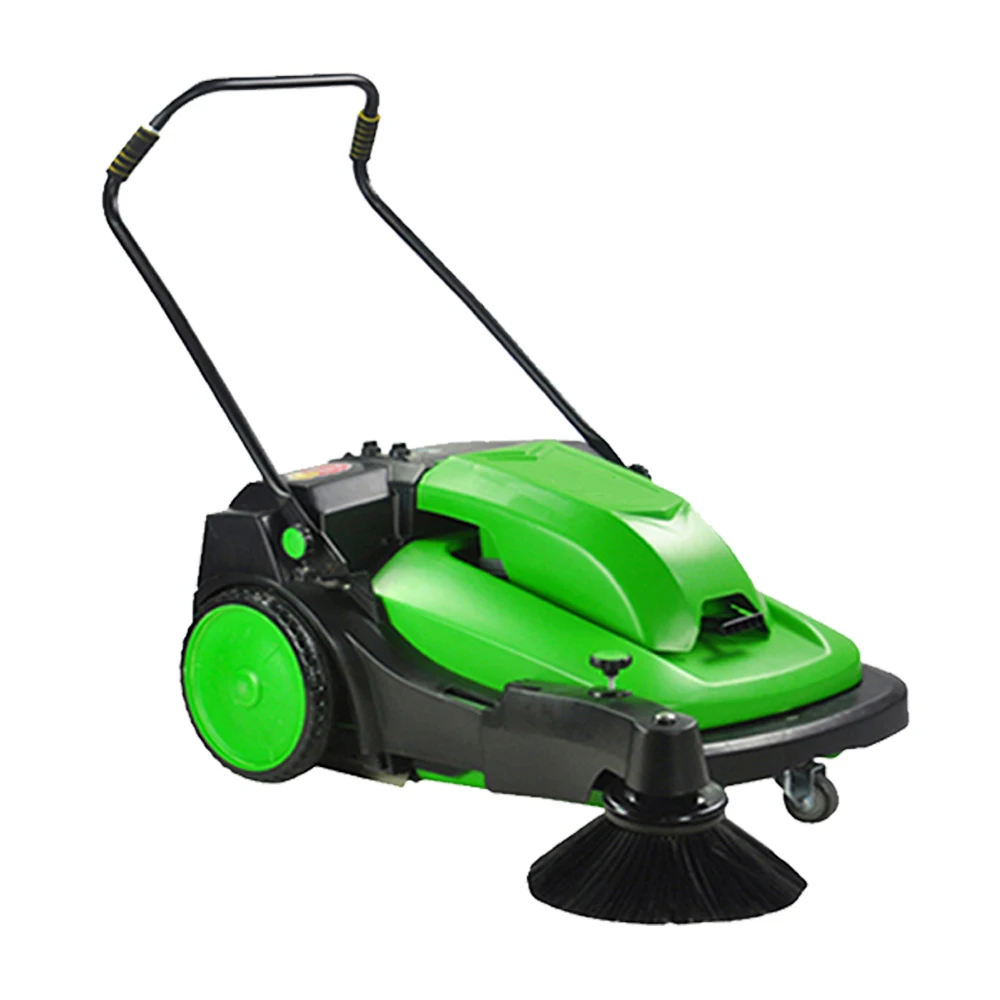 Electric Sweeper Floor Cleaning Machine /sweeper With Steel Brush ...