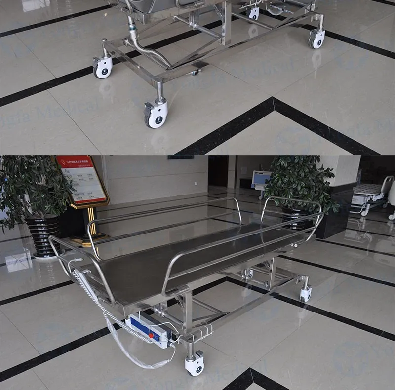 Yfd102 L Cheap Electric Hospital Shower Bath Bed For Disabled Patient