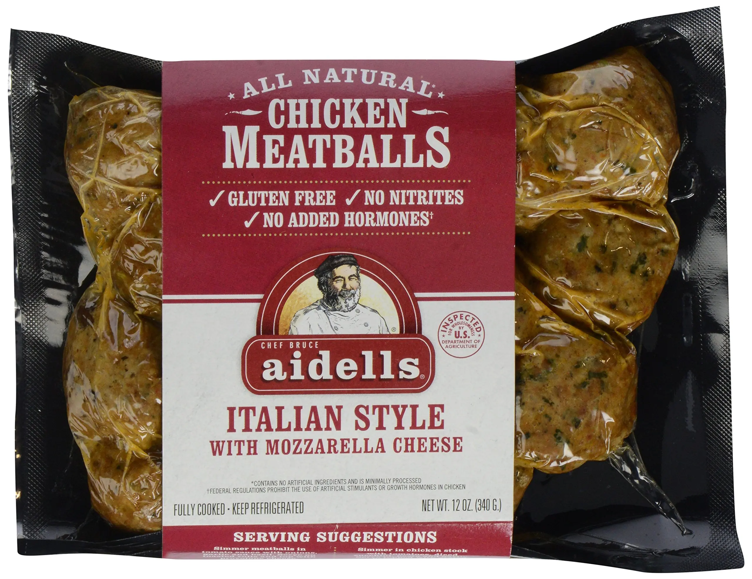 Buy Aidells, Spicy Italian Style Chicken Meatballs with ...