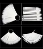 Fan 40 Tips Nail Polish Display False Nails Art Palette Color Chart With Ring For Color Card Display